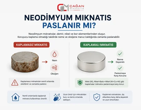 Neodimyum Mıknatıs Paslanır mı?