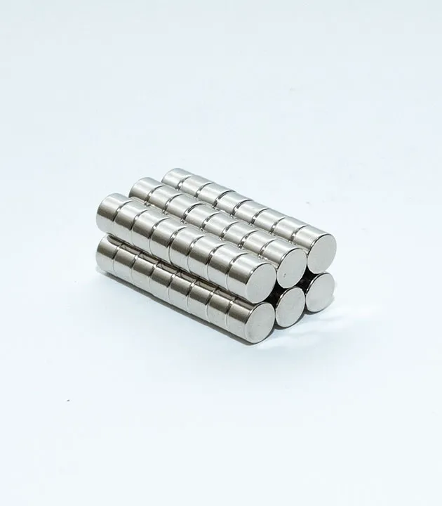 8mm x 5mm Yuvarlak N35 Neodyum Mıknatıs